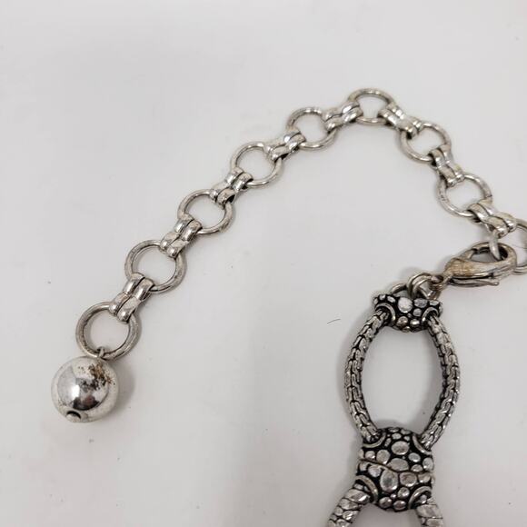 Chico's Chain Link Belt Silver - 25" - Picture 3 of 4